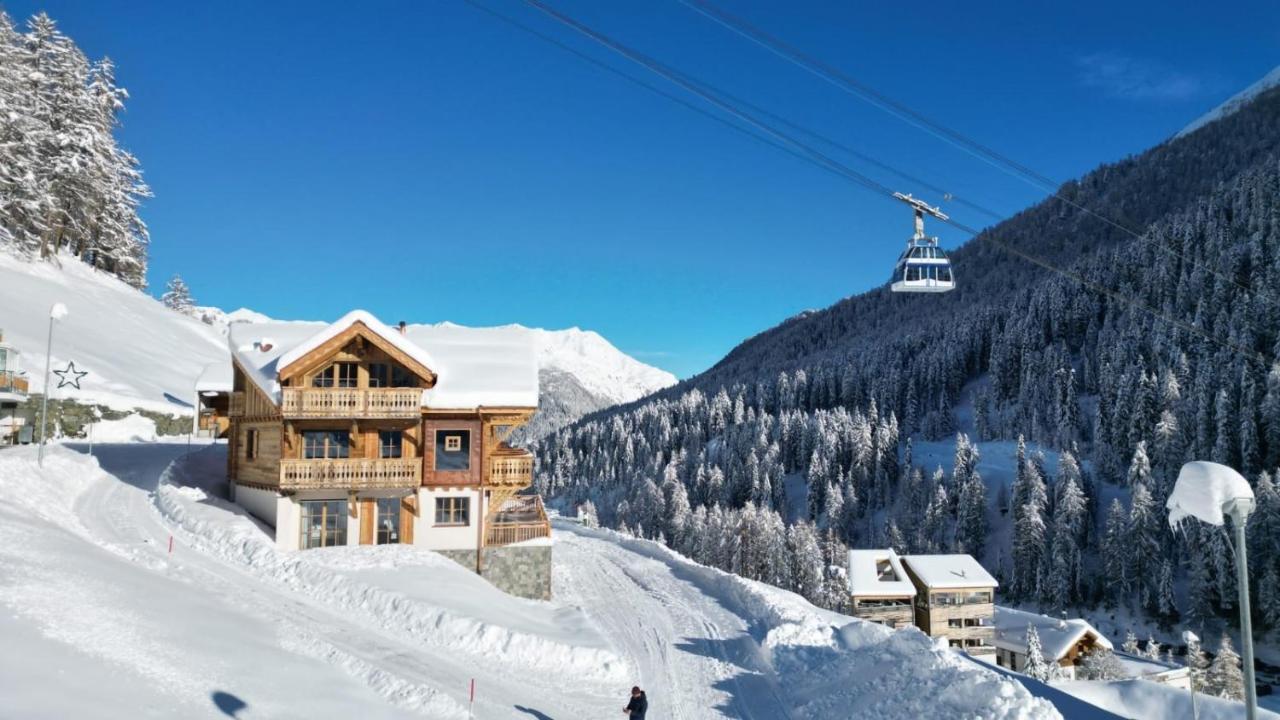 Samnaun, Chaletdmot Экстерьер фото
